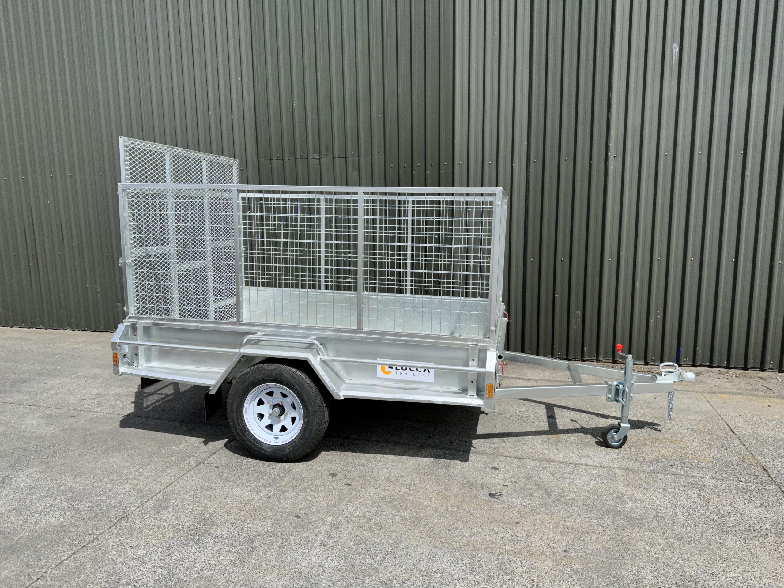 Single 8ft by 5ft | Lucca Trailers