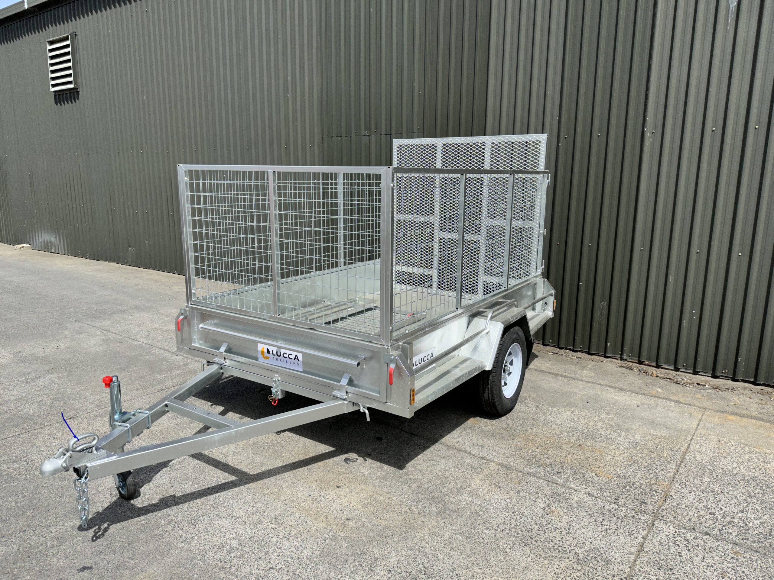Single 8ft by 5ft | Lucca Trailers