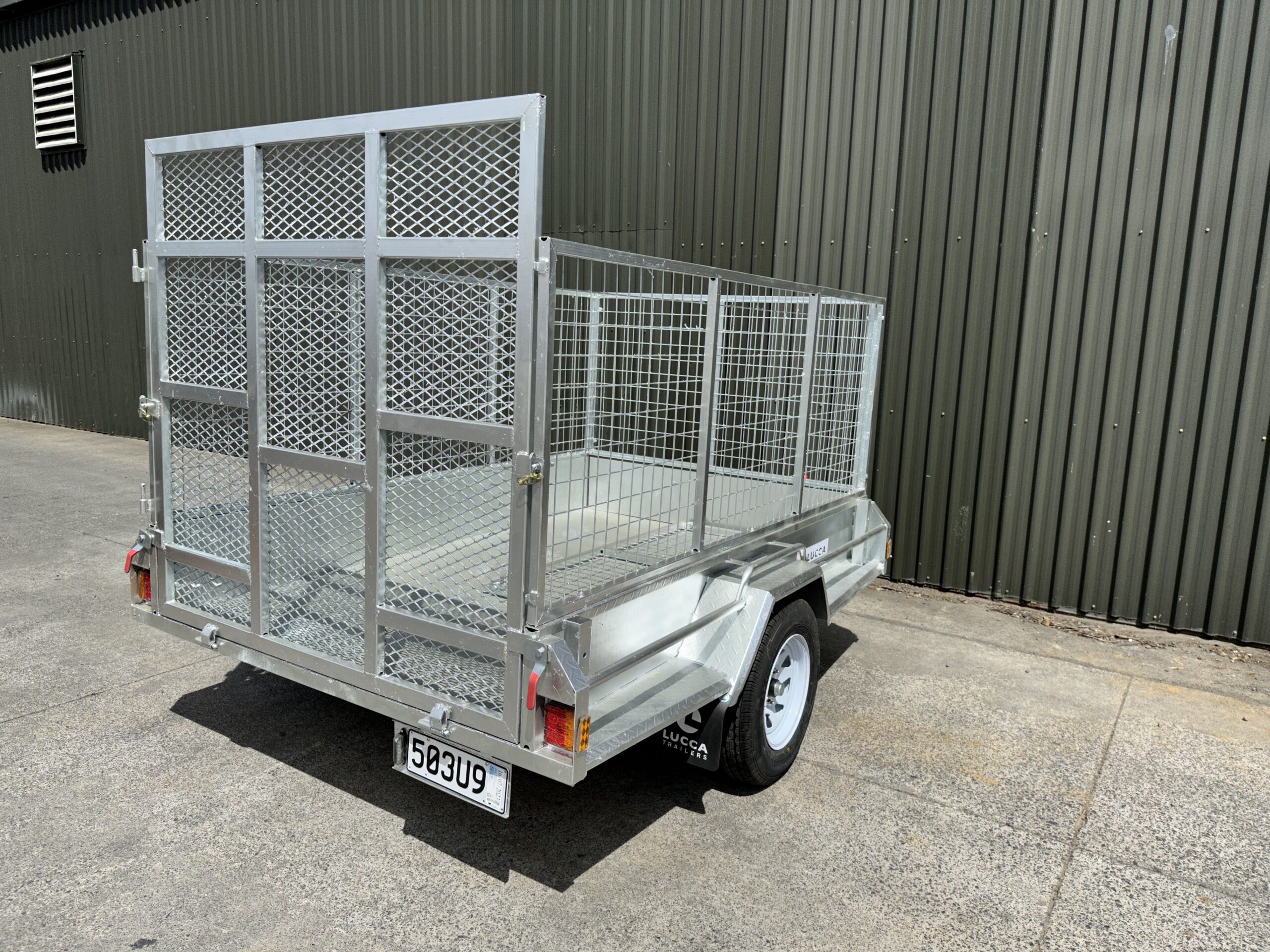 Single 8ft by 5ft | Lucca Trailers