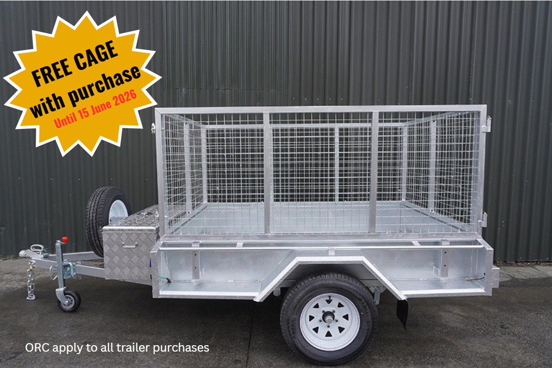Single Axle Trailer – 7ft by 5ft – Joy | Lucca Trailers
