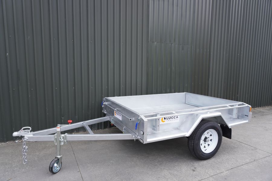 Single Axle 7ft by 4ft Tipping Trailer - Joy | Lucca Trailers