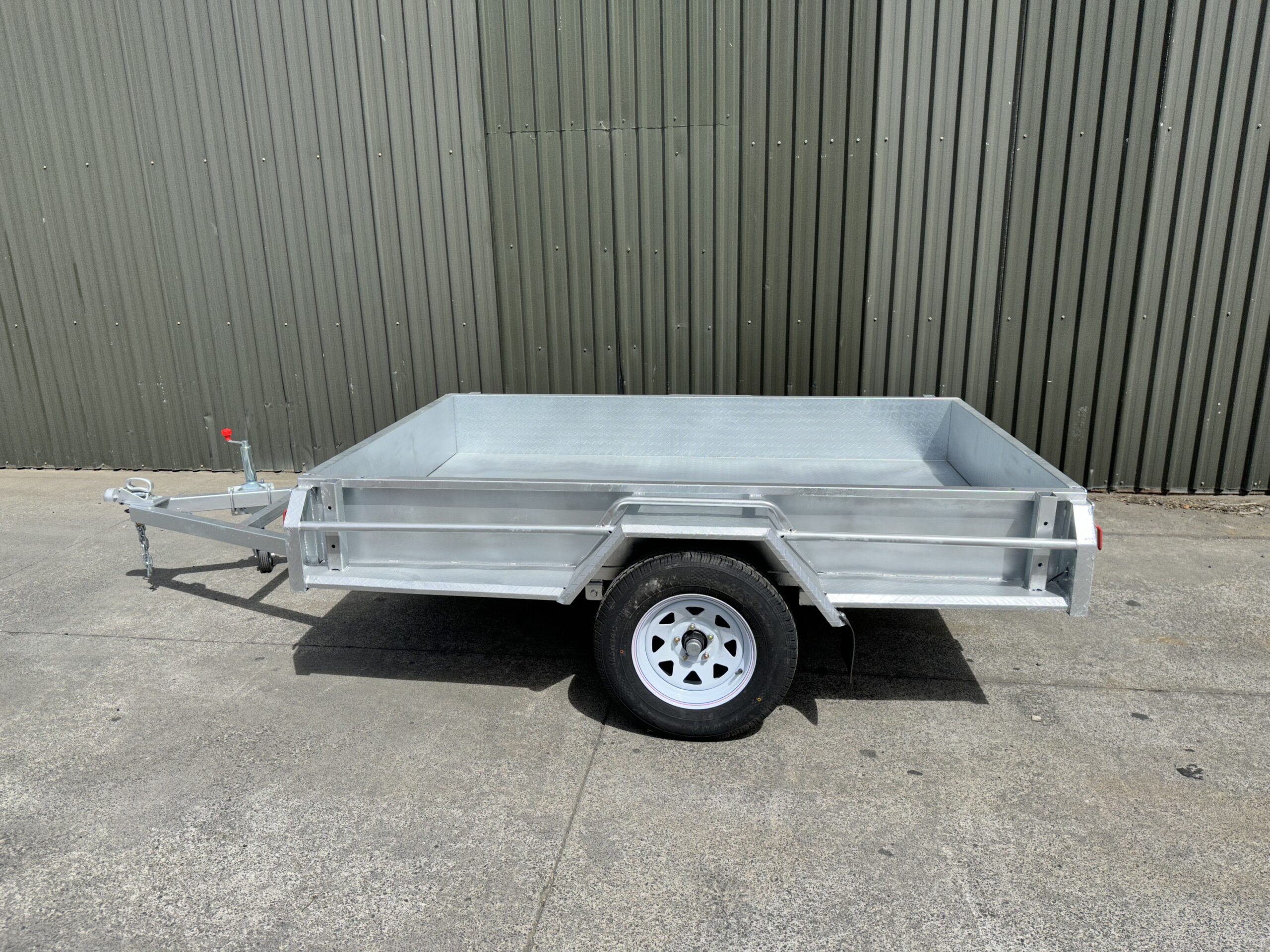 Single Axle 8ft x 5ft Trailer - The Jelly Bean | Lucca Trailers