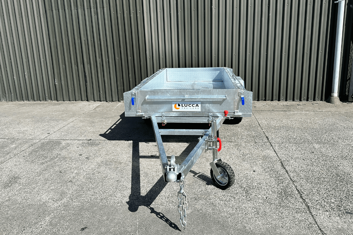 Single 8ft by 4ft Tipping Trailer - Joy | Lucca Trailers