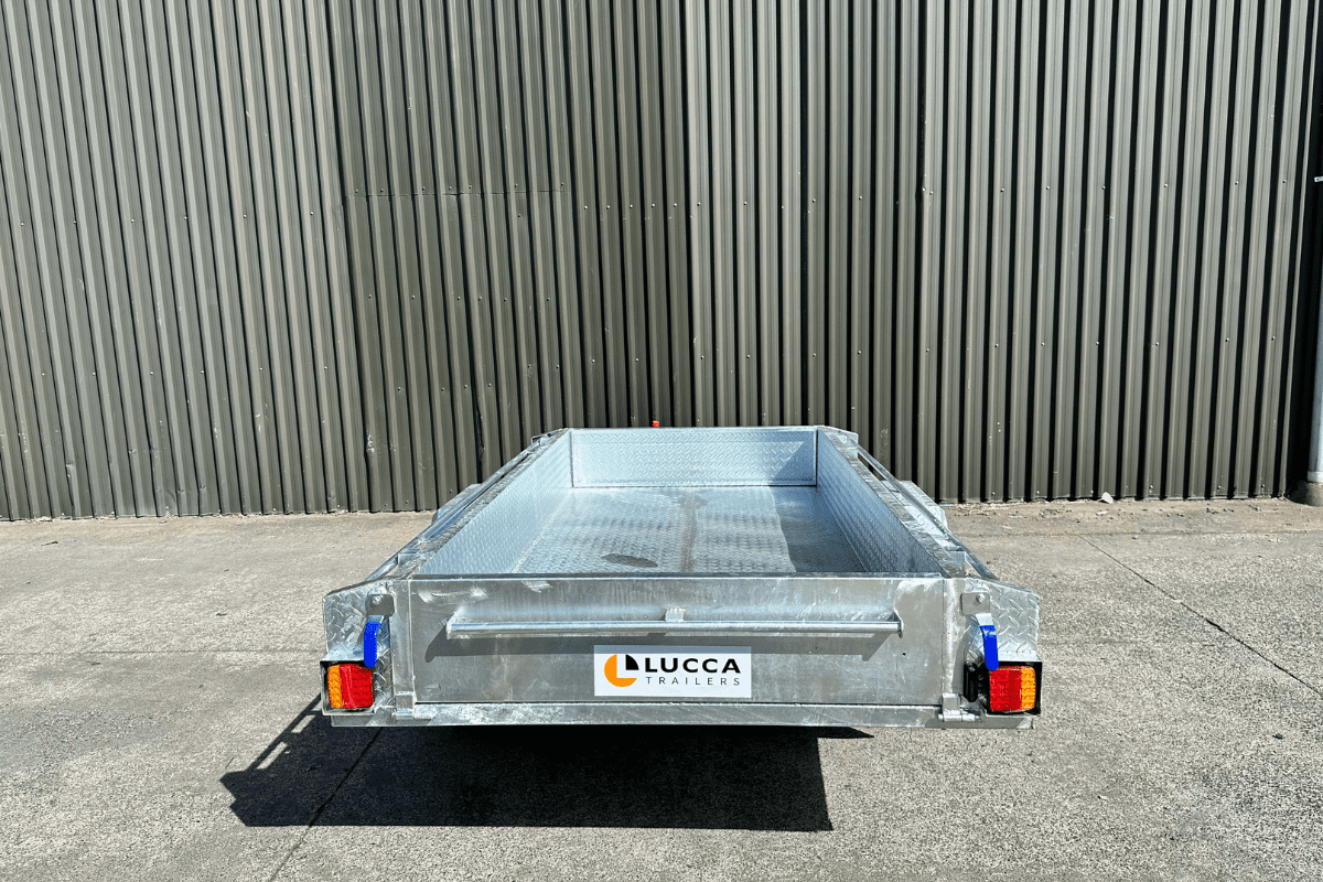 Single 8ft by 4ft Tipping Trailer - Joy | Lucca Trailers