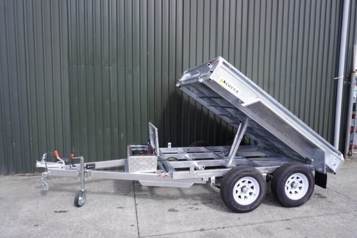 8 x 5 Hydraulic tipping trailer from Lucca Trailers