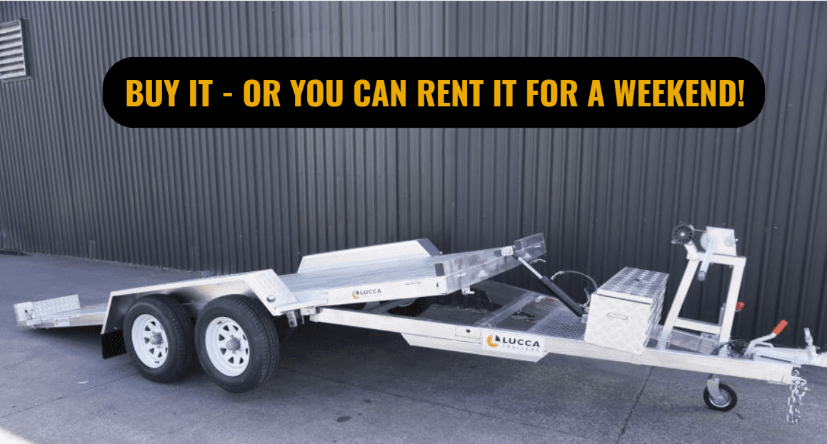 Car Transporter - Buy it or you can rent it for a weekend! | Lucca Trailers