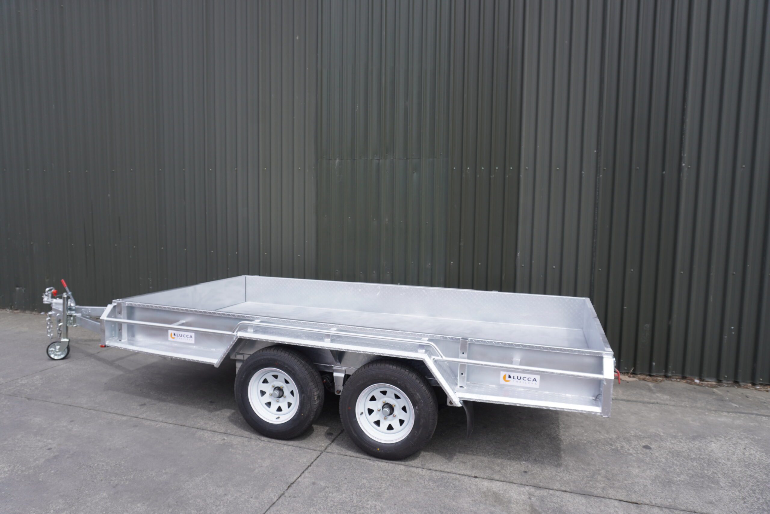 Tandem 12ft by 6ft | Lucca Trailers