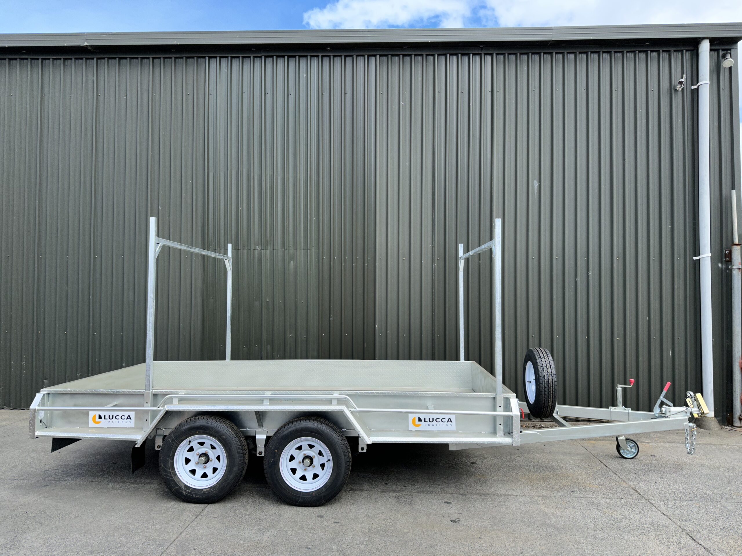 Tandem 12ft by 6ft | Lucca Trailers