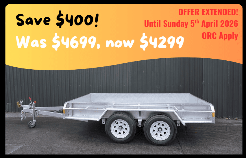 Tandem Trailer – 10ft by 6ft | Lucca Trailers