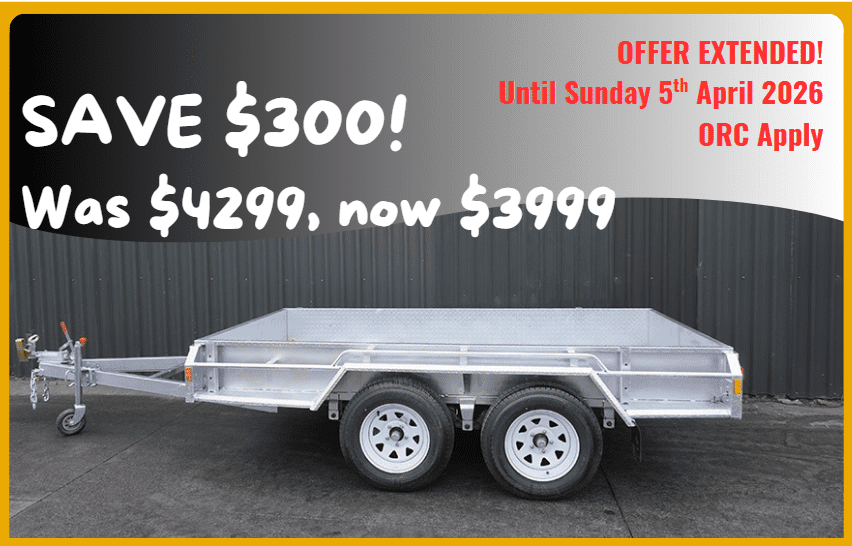 Tandem Trailer 10ft by 5ft | Lucca Trailers