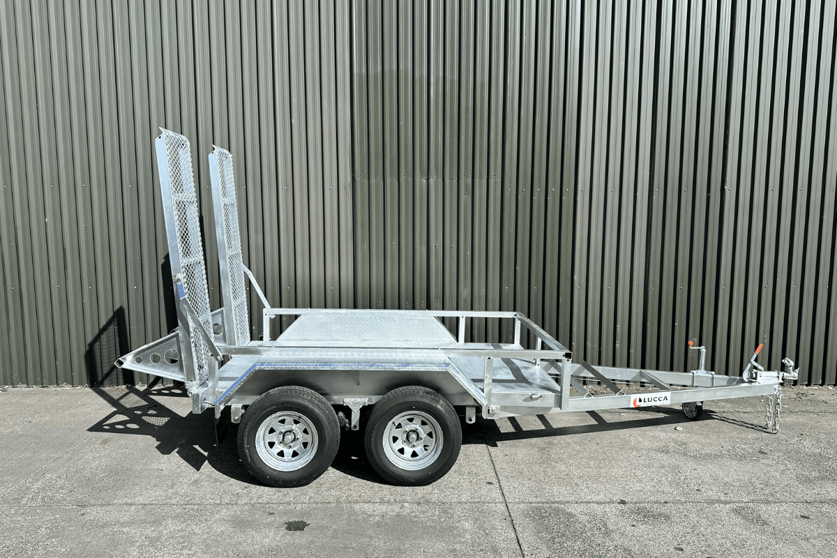Digger Transporter Baby Dino Joy 8ft x 5ft (2.5 Tonne) | Lucca Trailers
