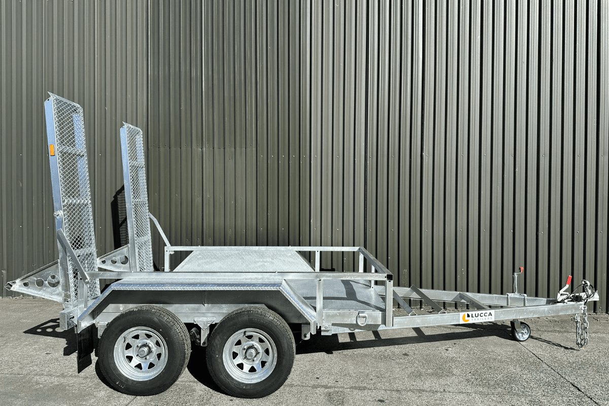 Digger Transporter Mum Dino 8ft x 6ft (3.5 Tonne) | Lucca Trailers