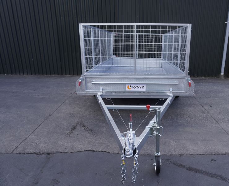 Special Packaged Deal: 8 x 5 Foot Tandem Trailer PLUS Cage & WOF | Lucca Trailers