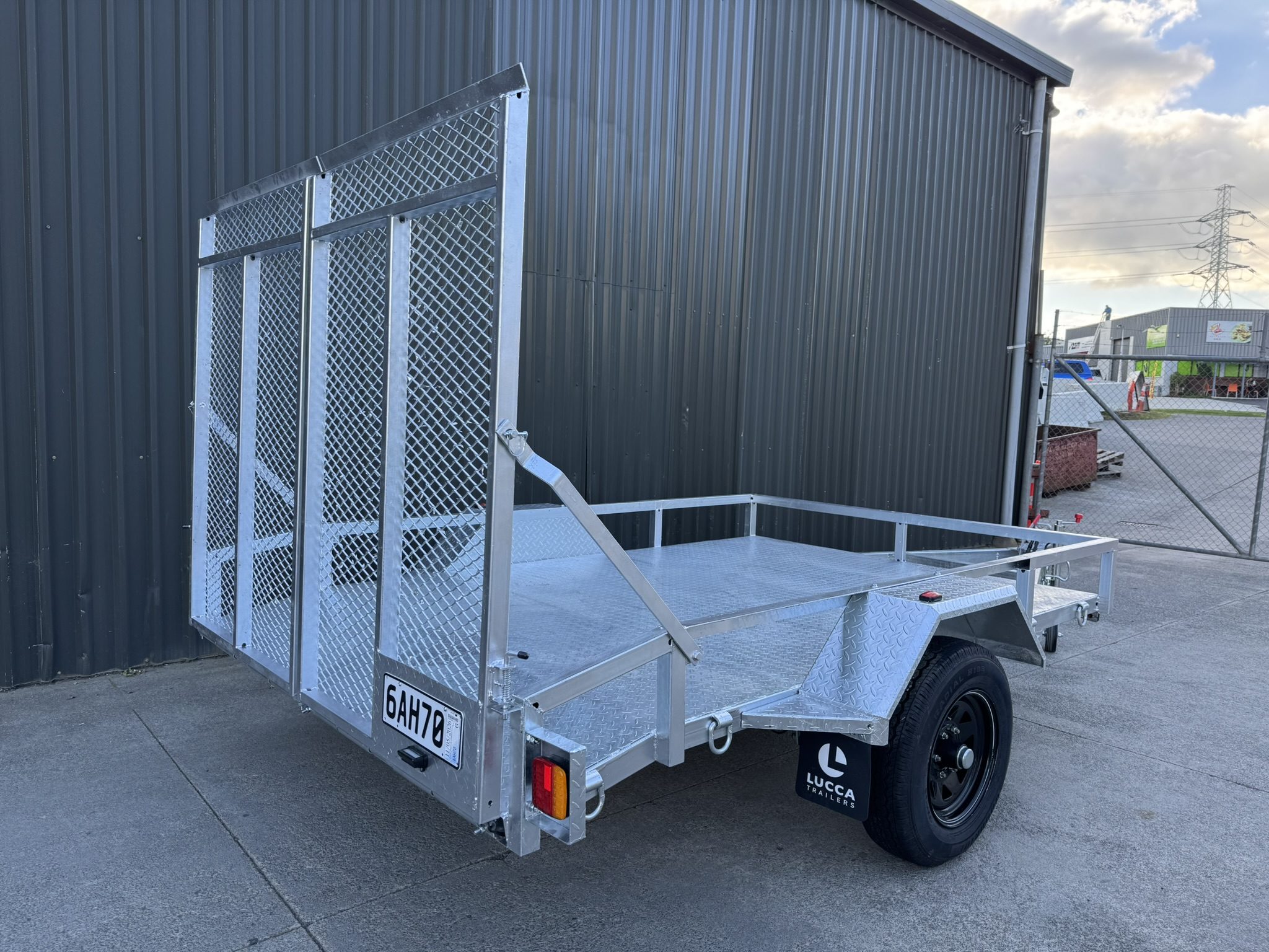 10 by 6 ATV / Mower Trailer | Lucca Trailers