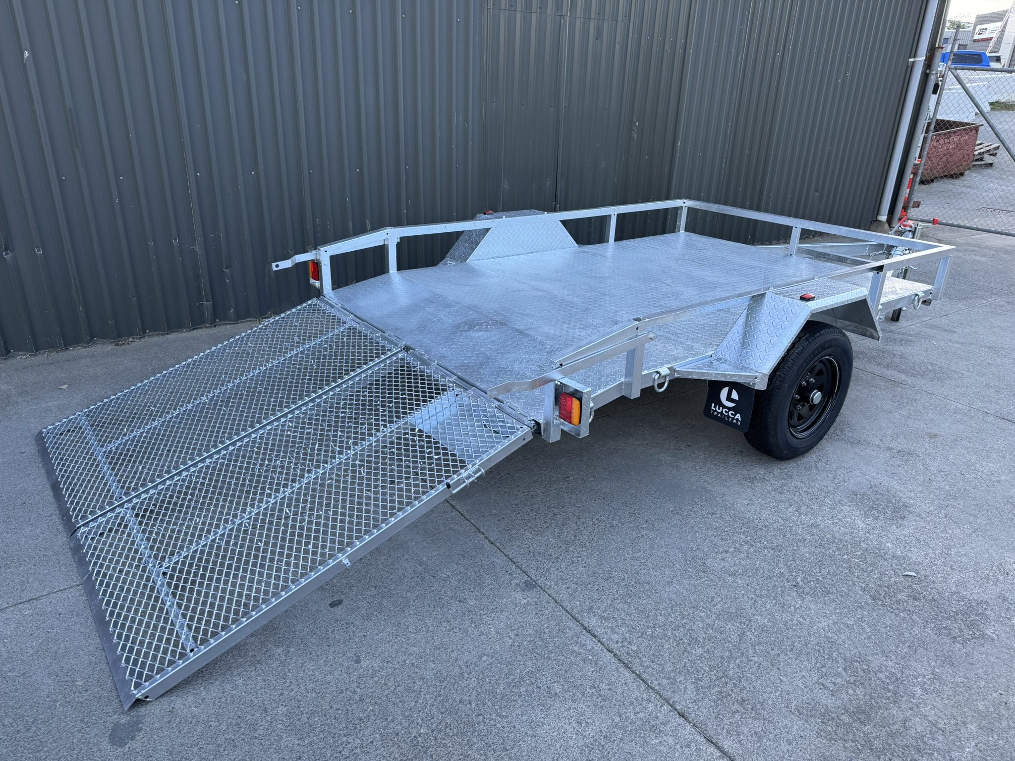 10 by 6 ATV / Mower Trailer | Lucca Trailers