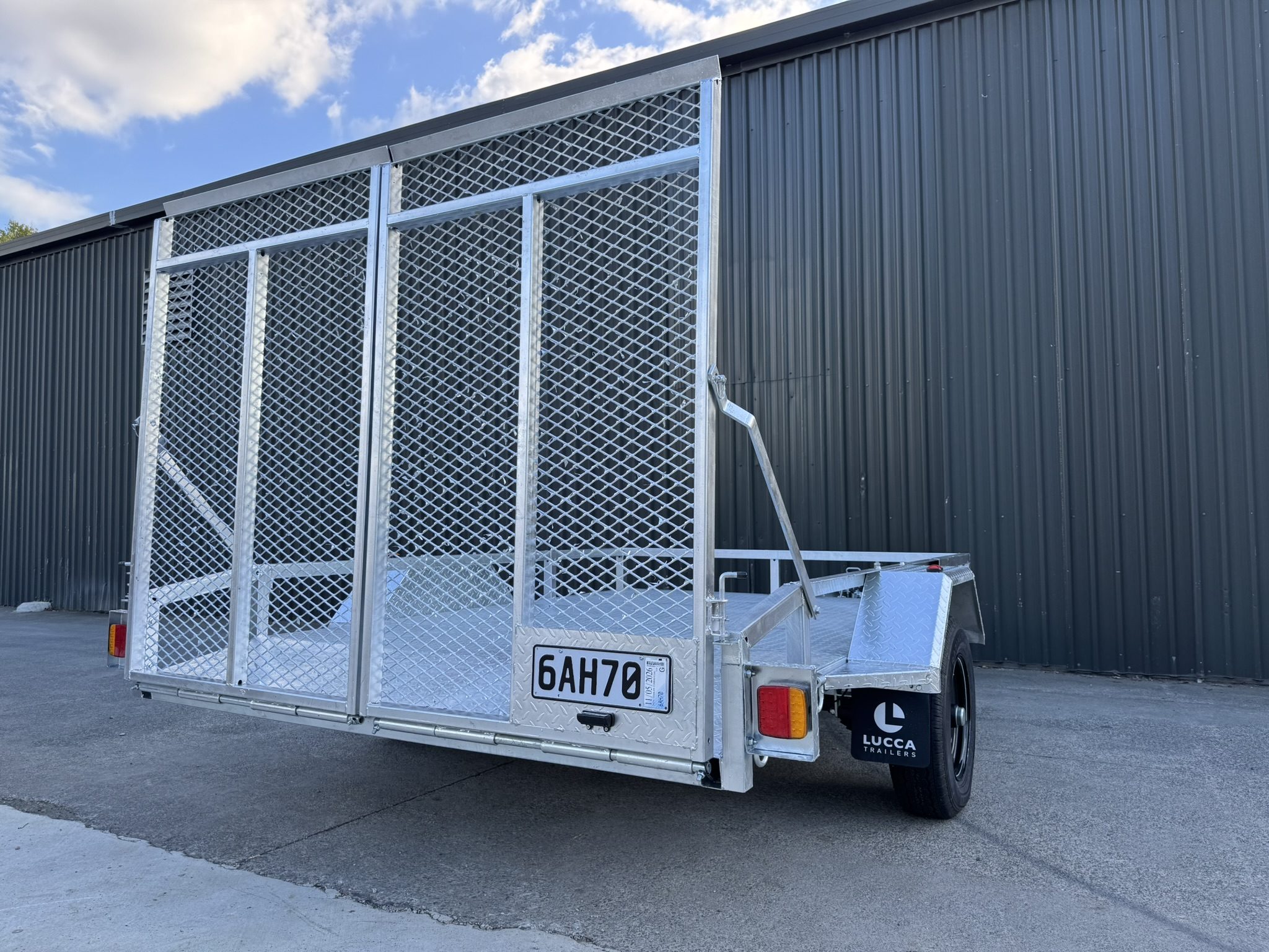 10 by 6 ATV / Mower Trailer | Lucca Trailers